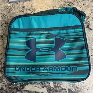 Under Armour Turquoise and Black insulated lunch bag